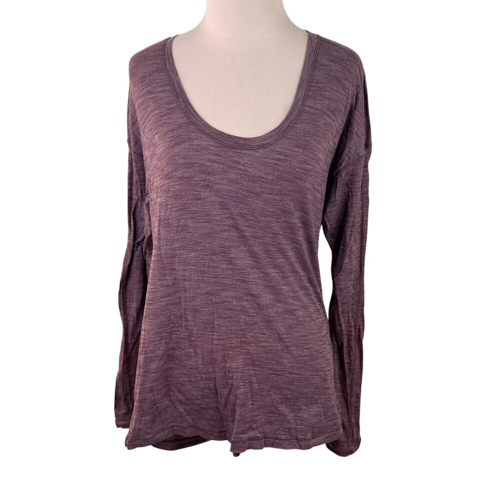 Lululemon Meant to Move Long Sleeve Scoop Neck T-Shirt